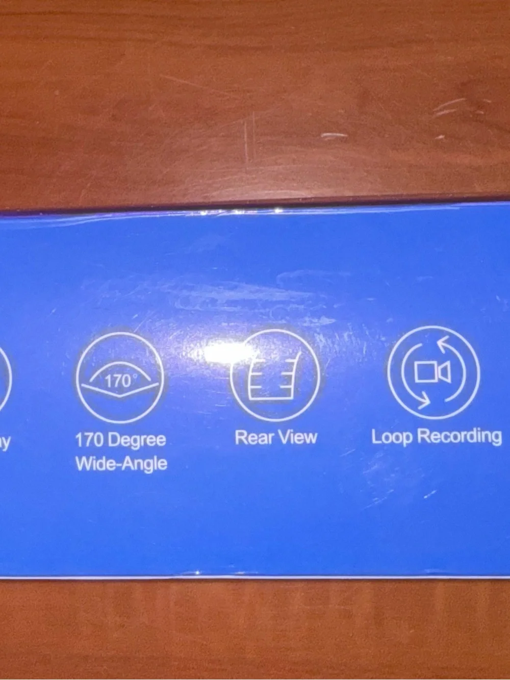 Starlight Full Size Night Vision Rear View Mirror Driving Recorder- New box open
